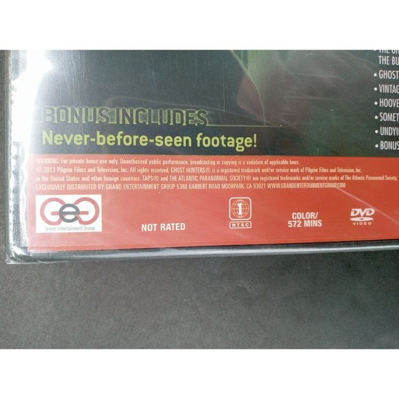 Ghost Hunters Season 9 Part 1 DVD New 4 Discs NTSC 572 minutes SYFY 13 Episodes - Picture 4 of 4